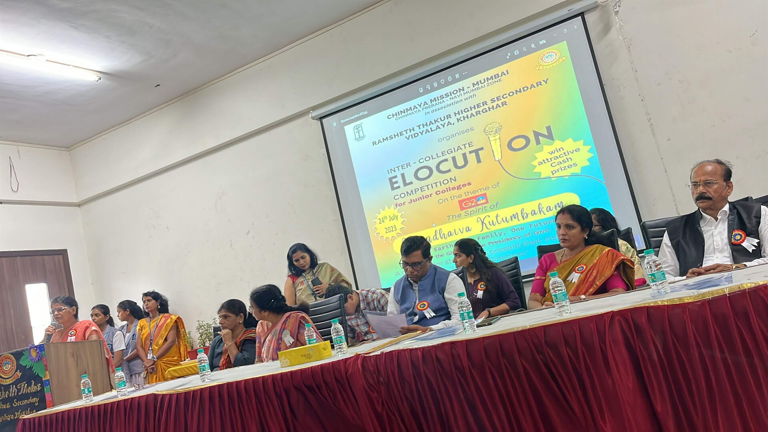 Inter-collegiate Elocution Competition